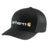 Carhartt Hats: 105353 N04 Black Rugged Flex Fitted Canvas Mesh-Back Logo Graphic Cap -Outlet Vestucia Store download 2022 05 13t120030.147