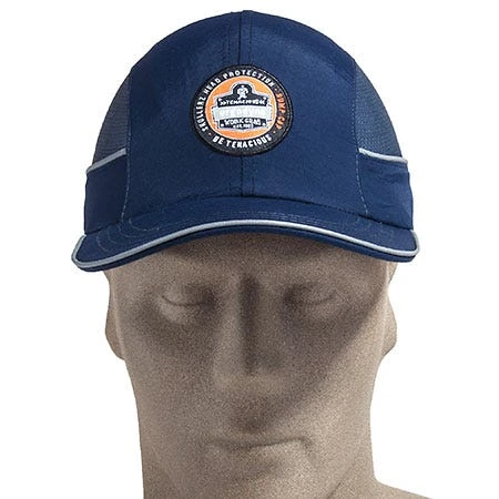 Ergodyne Caps: Men's 8950 Navy Skullerz Long Brim Bump Cap 4 Ergodyne Caps: Men's 8950 Navy Skullerz Long Brim Bump Cap - Image 2