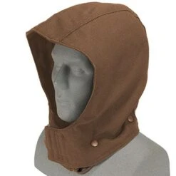 Carhartt Hoods: Flame Resistant FRA265 BRN Quilt-Lined Duck Hood -Outlet Vestucia Store fra265brn carharttp 01