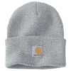 Carhartt A18 HGY Gray Acrylic Watch Cap -Outlet Vestucia Store heather gray carhartt winter hats a18 hgy 64 1000