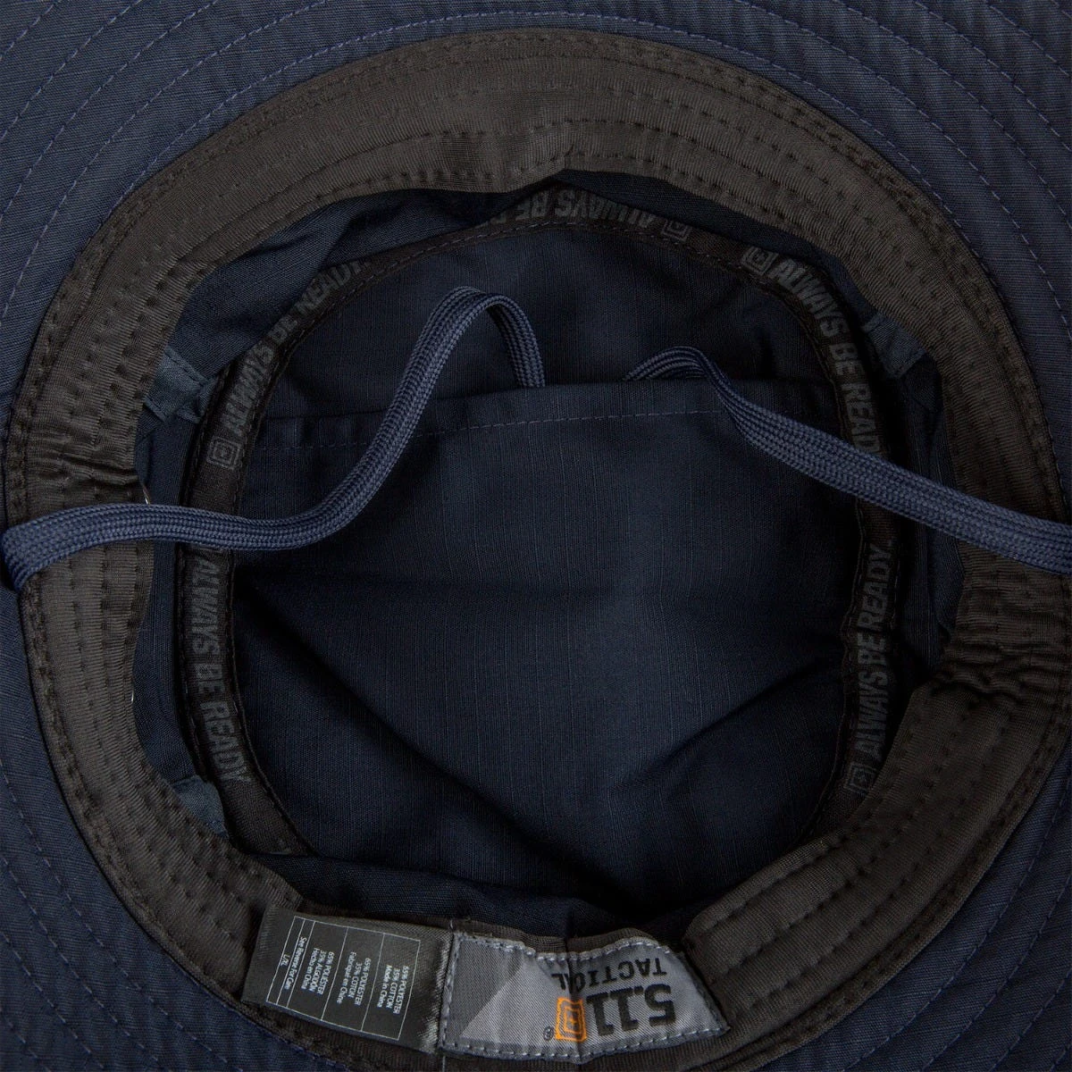 5.11 Tactical Hats: Navy Boonie Wicking 89422 724 Brimmed Hat 5 5.11 Tactical Hats: Navy Boonie Wicking 89422 724 Brimmed Hat - Image 3