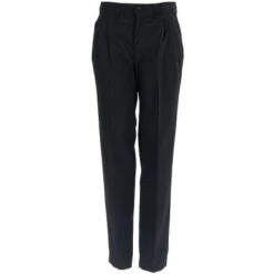 Red Kap Work Clothes: PT32 BK Men's Black Pleated Work Pants -Outlet Vestucia Store image 43860