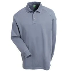 Horace Small: HS5135 Gray Long Sleeve Special Ops Polo -Outlet Vestucia Store image 44535