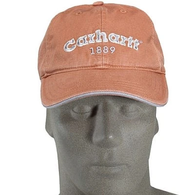 Carhartt Hats: Light Sienna Classic Logo Baseball Cap A241LSE 4 Carhartt Hats: Light Sienna Classic Logo Baseball Cap A241LSE - Image 2