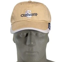 Carhartt Hats: Straw Contrast Cotton Baseball Cap A237SRW -Outlet Vestucia Store image 49055