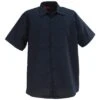 Red Kap Shirts: Men's SP24 NV Navy Industrial Short-Sleeve Work Shirt -Outlet Vestucia Store image 49708