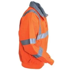 Port Authority Jackets: Lined Nylon Safety Jacket SRJ754 ORG -Outlet Vestucia Store image 62793