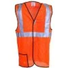 OccuNomix Vests: Mesh Orange Hi-Vis Safety Vest LUX SSBRPC ORG 1 OccuNomix Vests: Mesh Orange Hi-Vis Safety Vest LUX SSBRPC ORG -Outlet Vestucia Store image 69153