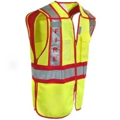 OccuNomix Vests: Hi-Visibility Public Safety Fire Vest LUX PSF 9 OccuNomix Vests: Hi-Visibility Public Safety Fire Vest LUX PSF -Outlet Vestucia Store image 70212
