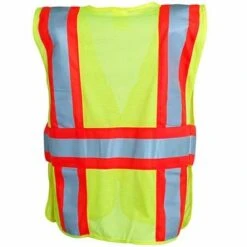 OccuNomix Vests: High Visibiliity Yellow Safety Vest LUX SC2TZ -Outlet Vestucia Store image 73092
