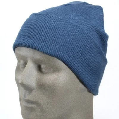 Port And Company Caps: CP90 MLB Blue Acrylic Knit Cap 3 Port And Company Caps: CP90 MLB Blue Acrylic Knit Cap