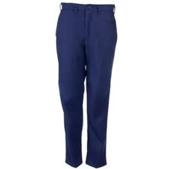 Bulwark Pants: Men's Navy Blue PLW2 NV Twill Flame-Resistant Work Pants -Outlet Vestucia Store image 76115 2