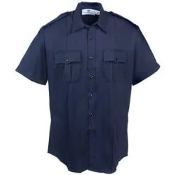 Horace Small Shirts: Mens Navy Stretch Twill Uniform Shirt HS1451 7 Horace Small Shirts: Mens Navy Stretch Twill Uniform Shirt HS1451 -Outlet Vestucia Store image 77142