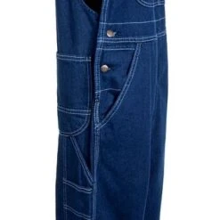 Key Overalls: Men's Cotton Denim 273 43 Garment Washed Bib Overalls -Outlet Vestucia Store image 79469