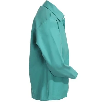 Revco Coats: Men's F2 30 C Flame-Resistant Green Welding Coat 5 Revco Coats: Men's F2 30 C Flame-Resistant Green Welding Coat - Image 3