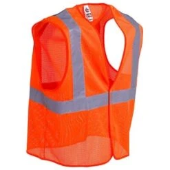 Ergodyne Vests: GloWear Orange High Visibility Vest 8205HL ORG 7 Ergodyne Vests: GloWear Orange High Visibility Vest 8205HL ORG -Outlet Vestucia Store image 90284