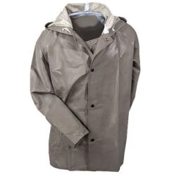 Tingley Jackets: Men's Flame-Resistant J12148 Waterproof Hooded Safety Jacket -Outlet Vestucia Store j1214tan tingleyf 01