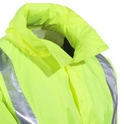 Tingley Jackets: Men's High-Visibility J23122 Yellow Green Waterproof Work Jacket -Outlet Vestucia Store j23122 tigleycd 01