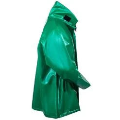 Tingley Jackets: Men's Green Waterproof FR J41008 PVC Rain Jacket