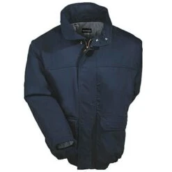Bulwark Jackets: Men's JLR8 NV Flame-Resistant Insulated Navy Cotton Work Jacket 8 Bulwark Jackets: Men's JLR8 NV Flame-Resistant Insulated Navy Cotton Work Jacket -Outlet Vestucia Store jlr8nv4 bulwarkf 01