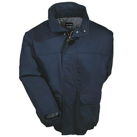 Bulwark Jackets: Men's JLR8 NV Flame-Resistant Insulated Navy Cotton Work Jacket 5 Bulwark Jackets: Men's JLR8 NV Flame-Resistant Insulated Navy Cotton Work Jacket - Image 3