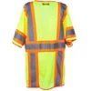 Occunomix Vests: Two Tone Hi-Vis Yellow Classic Mesh Safety Vest LUX HSCLC3Z YEL 2 Occunomix Vests: Two Tone Hi-Vis Yellow Classic Mesh Safety Vest LUX HSCLC3Z YEL -Outlet Vestucia Store lux hsclc3z grn occuluxb 01