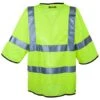 Occunomix Vests: High Visibility Yellow Mesh Safety Vest LUX HSCOOL3 YEL -Outlet Vestucia Store lux hscool3 grn occuluxb 01