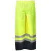Occunomix Pants: Men's High Visibility Yellow Rain Pants LUX TENR YEL 1 Occunomix Pants: Men's High Visibility Yellow Rain Pants LUX TENR YEL -Outlet Vestucia Store lux tenrgrn occuluxb 01