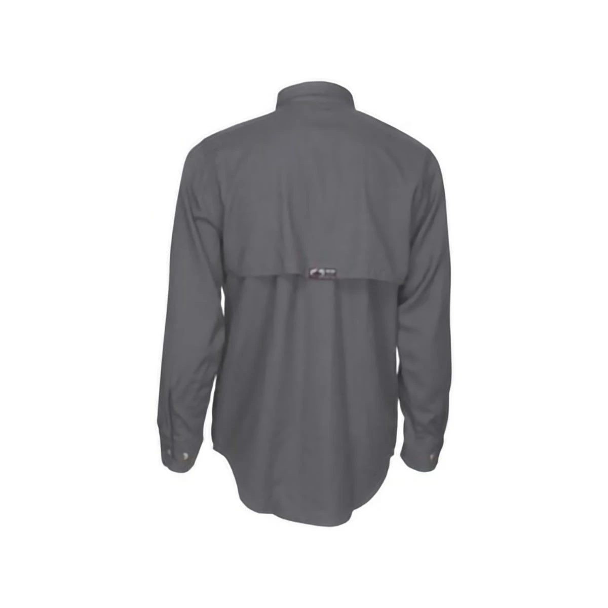 MCR Safety Shirts: Men's SBS1001 Grey FR Summit Breeze Vented Underarms Long Sleeve Button Down Shirt 4 MCR Safety Shirts: Men's SBS1001 Grey FR Summit Breeze Vented Underarms Long Sleeve Button Down Shirt - Image 2