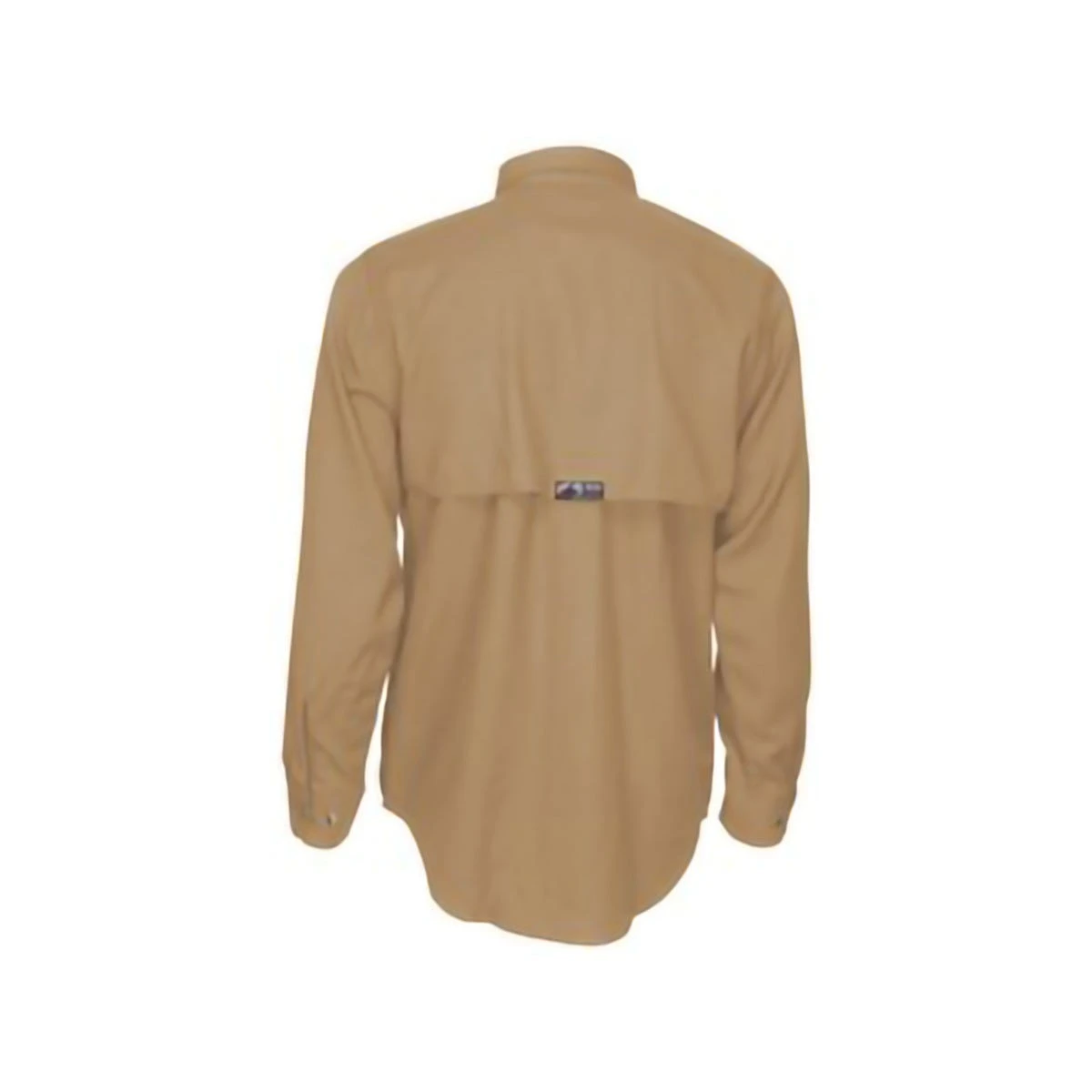 MCR Safety Shirts: Men's SBS1003 Tan FR Summit Breeze Vented Underarms Long Sleeve Button Down Shirt 4 MCR Safety Shirts: Men's SBS1003 Tan FR Summit Breeze Vented Underarms Long Sleeve Button Down Shirt - Image 2