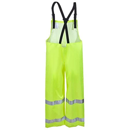 Tingley Overalls: Men's Lime High-Visibility O23122 Rubber Overalls 7 Tingley Overalls: Men's Lime High-Visibility O23122 Rubber Overalls - Image 5