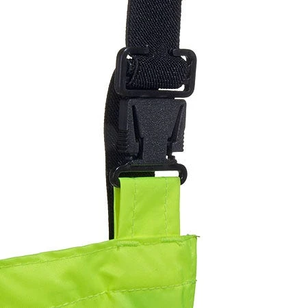 Tingley Overalls: Men's Lime High-Visibility O23122 Rubber Overalls 4 Tingley Overalls: Men's Lime High-Visibility O23122 Rubber Overalls - Image 2