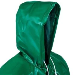 Tingley Coveralls: Men's FR PVC V41108 Waterproof Green Safety Coveralls -Outlet Vestucia Store o41008grn tingleyh 01