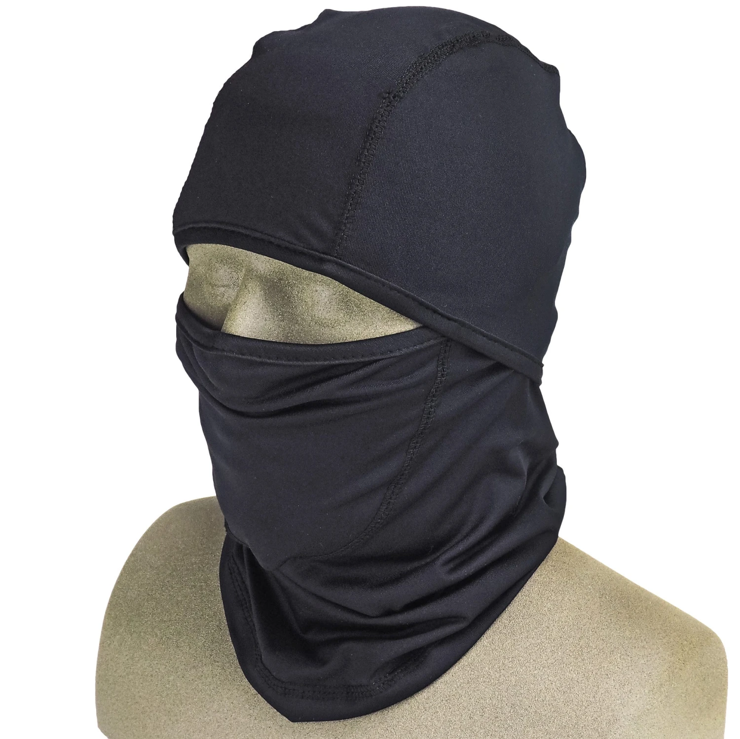 Occunomix Hats: SS260 Black Moisture-Wicking Hinged Balaclava 5 Occunomix Hats: SS260 Black Moisture-Wicking Hinged Balaclava - Image 3