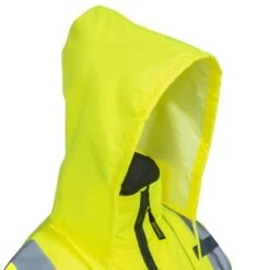 Occunomix Jackets: Men's LUX 350 JB B High Viz Yellow Quilt-Lined Bomber Jacket -Outlet Vestucia Store occunomix lux 350 jb by h 01