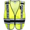 Occunomix Vests: Men's LUX DPSSE DOR Safety Hi Viz Security Vest 2 Occunomix Vests: Men's LUX DPSSE DOR Safety Hi Viz Security Vest -Outlet Vestucia Store occunomix lux dpsse dor f 01