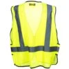 Occunomix Vests: Men's LUX PS DOR Plain High Viz Safety Mesh Vest -Outlet Vestucia Store occunomix lux ps do b 01