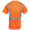 Occunomix Shirts: Men's High Visibility Orange LUX SSETP2B O Moisture Wicking Shirt -Outlet Vestucia Store occunomix lux ssetp2b org b 01