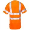 Occunomix Shirts: Hi Vis LUX SSETP3B OR Men's Orange Reflective Shirt -Outlet Vestucia Store occunomix lux ssetp3b or b 01