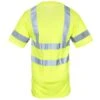 Occunomix Shirts: Men's Hi Vis Yellow LUX SSETP3B YLW Reflective Shirt -Outlet Vestucia Store occunomix lux ssetp3b ylw b 01