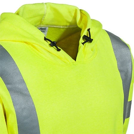 Occunomix Sweatshirts: Men's LUX SWT3FR Flame Resistant Hi Vis Sweatshirt 4 Occunomix Sweatshirts: Men's LUX SWT3FR Flame Resistant Hi Vis Sweatshirt - Image 2