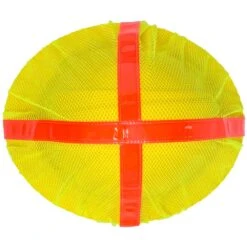 Occunomix Hat Covers: Hi-Vis V869 FB Y Yellow Full Brim Hard Hat Cover -Outlet Vestucia Store occunomix v896 fb y t 01