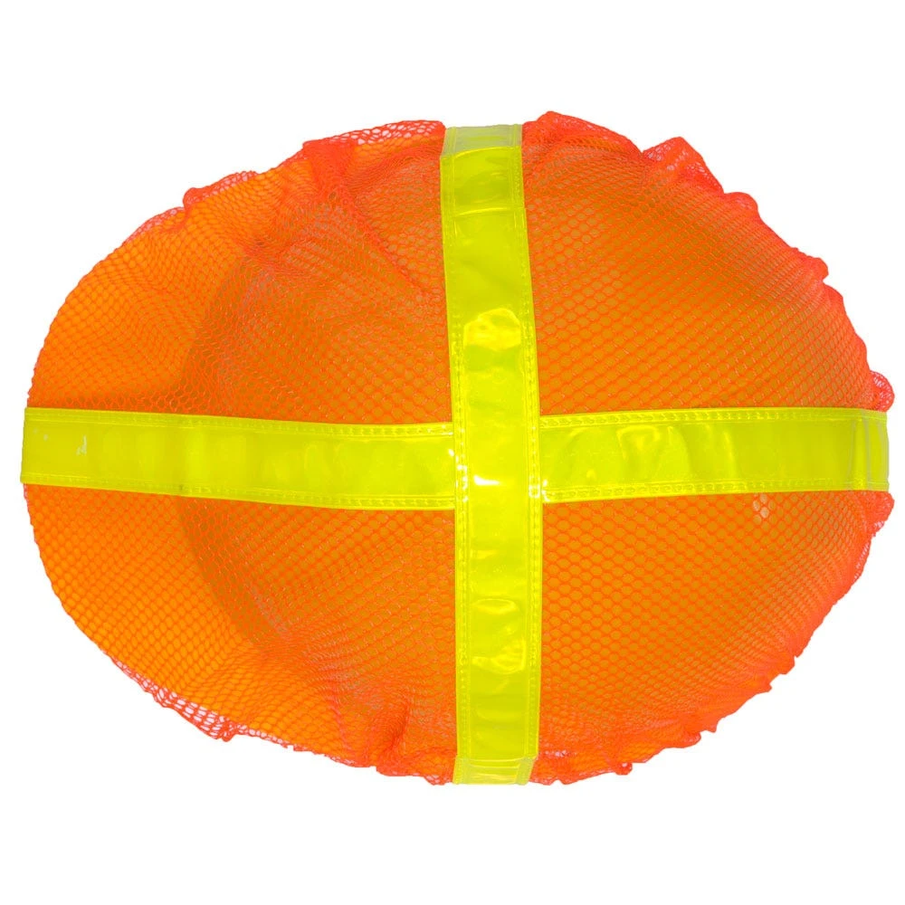 Occunomix Hat Covers: High-Visibility V896 R O Orange Hard Hat Cover 4 Occunomix Hat Covers: High-Visibility V896 R O Orange Hard Hat Cover - Image 3