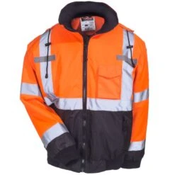 Radians Jackets: Men's SJ110B 3ZOS High-Visibility Safety Zip-Out Hooded Safety Jacket 9 Radians Jackets: Men's SJ110B 3ZOS High-Visibility Safety Zip-Out Hooded Safety Jacket -Outlet Vestucia Store radians sj110b 3z0s f 01
