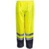 Radians Pants: Unisex SP41 EPGS High Visibility Class E Waterproof Green Pants -Outlet Vestucia Store radians sp41 epgs b 01