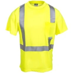 Radians Shirts: Unisex ST11 2PGS High Visibility Green Safety Mesh Shirt -Outlet Vestucia Store radians st11 2pgs f 01