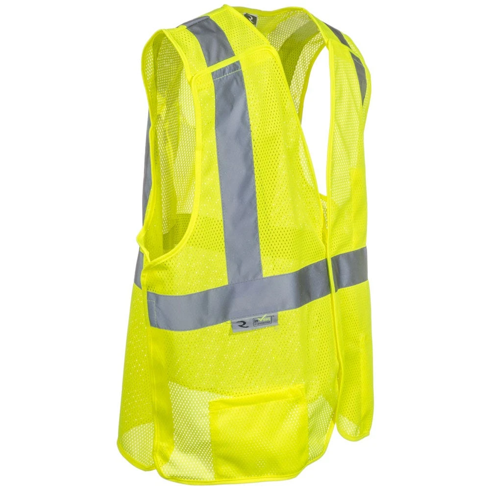 Radians Vests: Unisex SV4 GM High Visibility Green Class 2 Breakaway Safety Vest 5 Radians Vests: Unisex SV4 GM High Visibility Green Class 2 Breakaway Safety Vest - Image 3