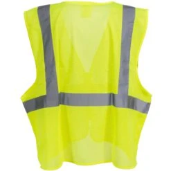 Radians Vests: Green Hi Vis SVE1 2ZGM Economy Type R Class 2 Safety Vest -Outlet Vestucia Store radians sve1 2z gm 3