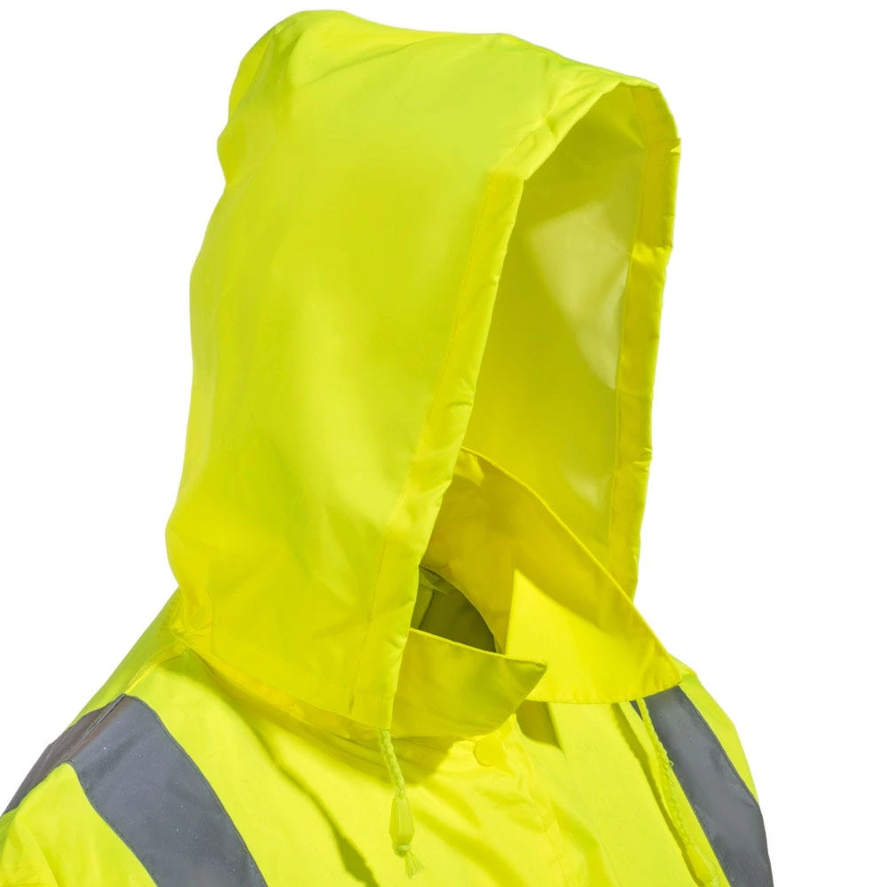 Radians Jackets: Unisex RW10 3S1Y High Visibility Green Waterproof Jacket 6 Radians Jackets: Unisex RW10 3S1Y High Visibility Green Waterproof Jacket - Image 4