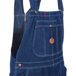 Red Kap Overalls: Men's BD10 DN Cotton Denim Bib Overalls -Outlet Vestucia Store red kap bd10 dn fd 01